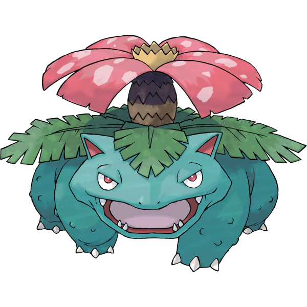 Venusaur, The Cover Mon of Pokémon LeafGreen
