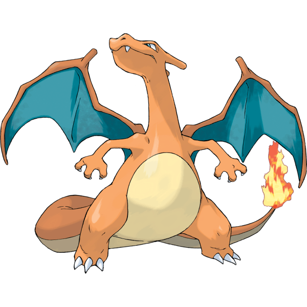 Charizard artwork from Pokemon Fire Red