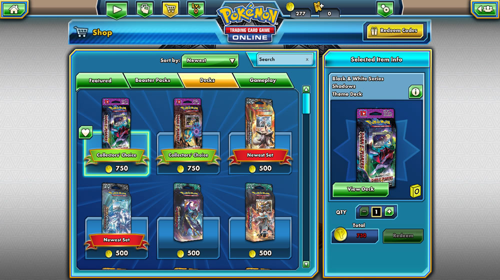 Decks TCGO Shop