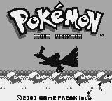 Pokemon Gold Title Screen