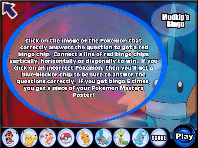 Mudkip's Bingo