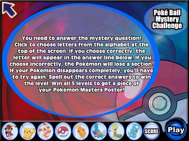 Pokéball Mystery Challenge