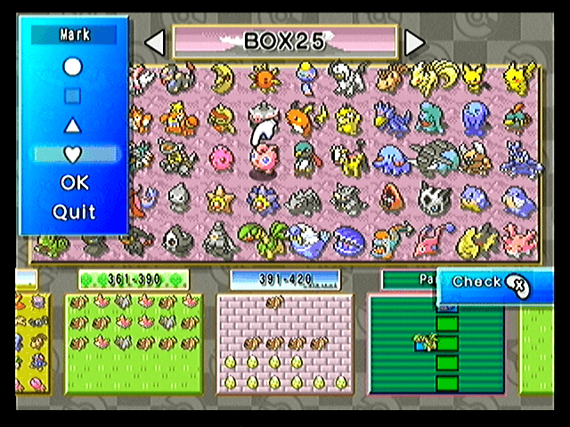 A storage box full of Pokemon!