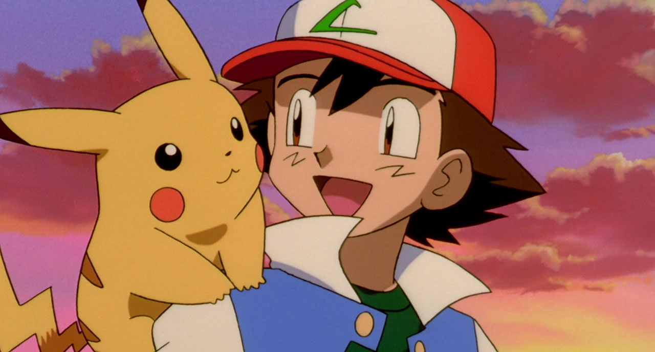 Ash and Pikachu