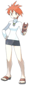 Brigette, the host of Pokémon Box: RS