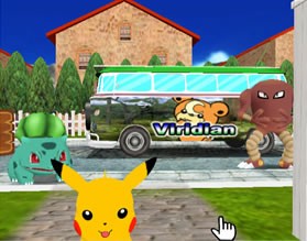 The bus station
