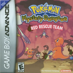 Pokemon Mystery Dungeon Red Rescue Team Box