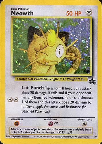 Meowth Card