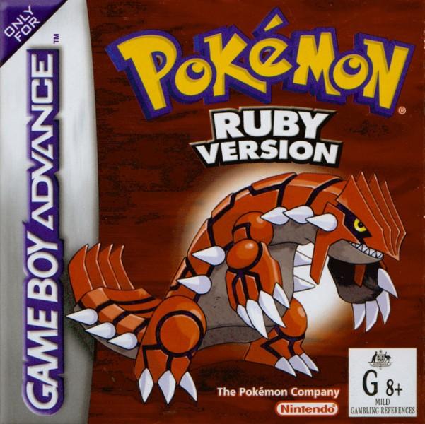 Pokemon Ruby Box Art