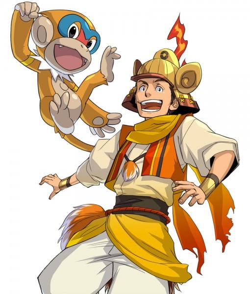 pc hideyoshi and monferno Hideyoshi and Monferno