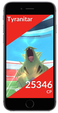 Pokemon Go Raid Tyranitar