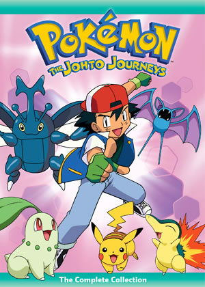 Johto Journeys Collection DVD Cover