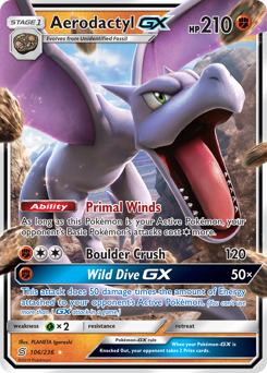 106 Aerodactyl-GX