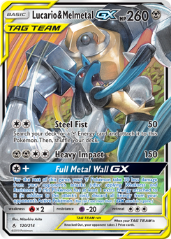 120 Lucario & Melmetal-GX