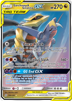 146 Garchomp & Giratina-GX