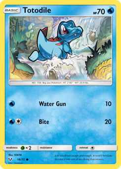 18 Totodile