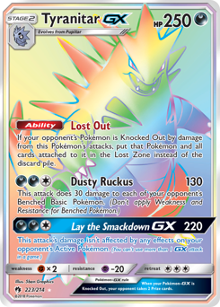223 Tyranitar-GX