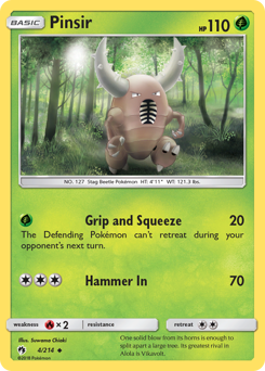 4 Pinsir