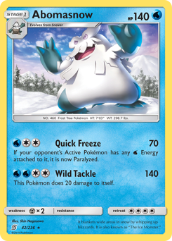 42 Abomasnow
