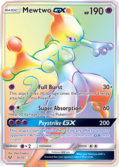 76 Mewtwo-GX