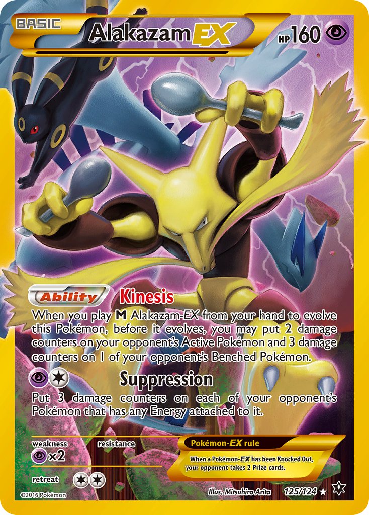 Alakazam-EX — Secret Rare (#125)