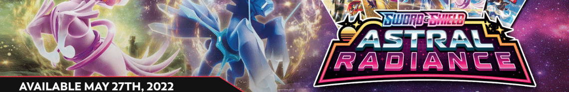 Pokémon TCG Astral Radiance promotional banner