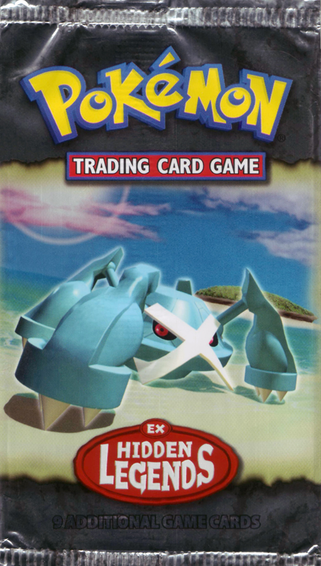 EX Hidden Legends booster pack
