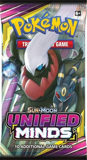 Unified Minds Umbreon Darkrai booster pack