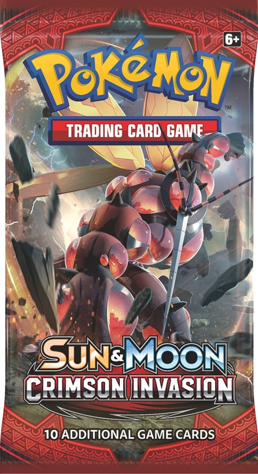 Crimson Invasion Buzzwole booster pack