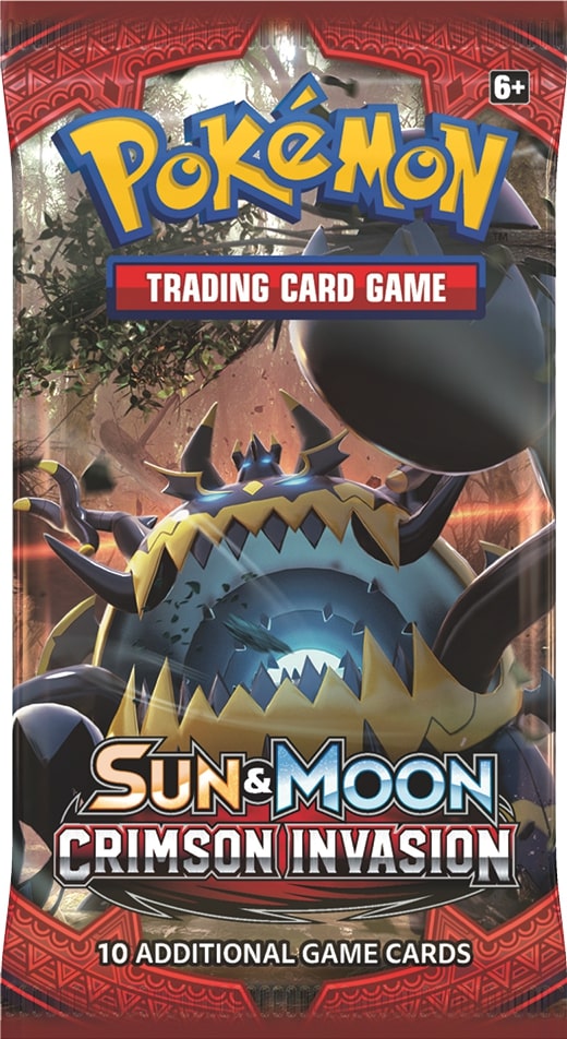Crimson Invasion Guzzlord booster pack