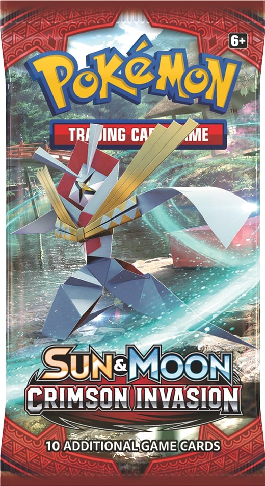 Crimson Invasion Kartana booster pack