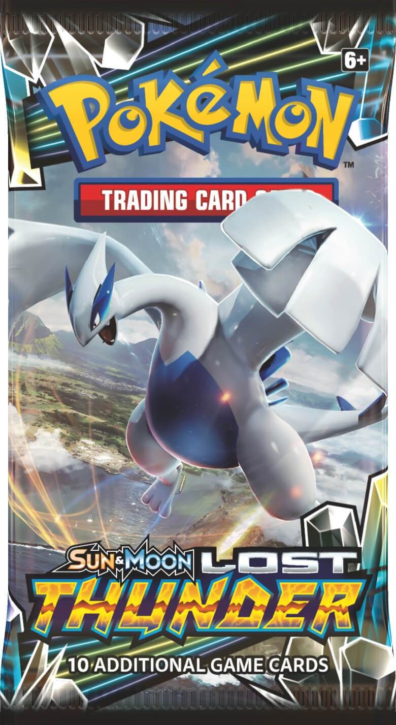 Lost Thunder Lugia booster pack