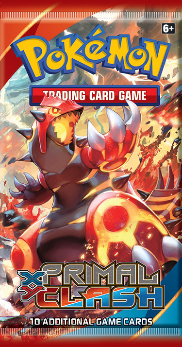 XY Primal Clash Groudon booster pack