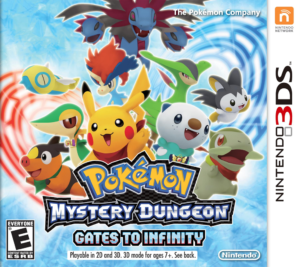 Pokémon Mystery Dungeon: Gates to Infinity cover