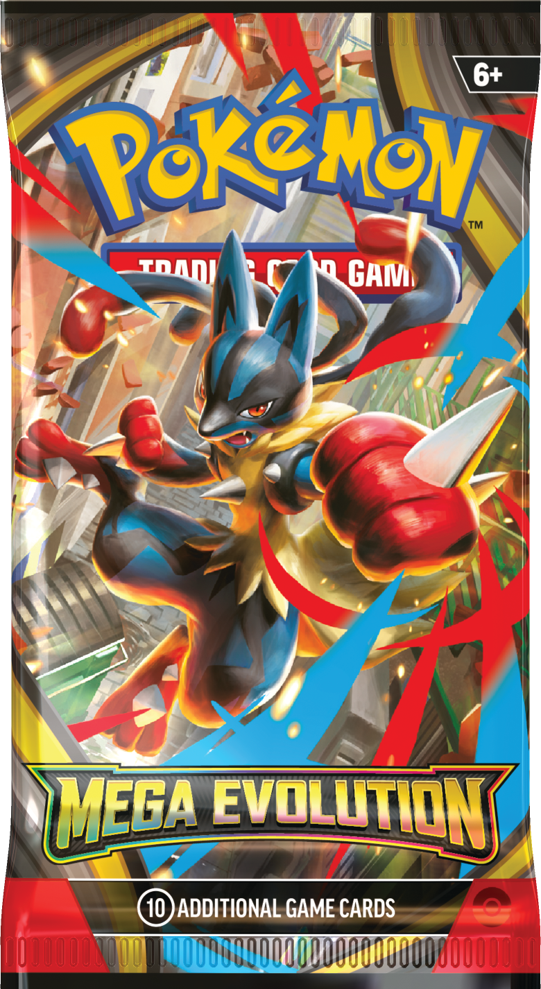 Mega Evolution booster pack (Mega Lucario ex)
