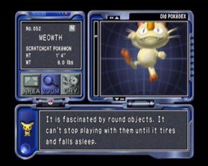 172461 pokemon stadium 2 nintendo 64 screenshot the pokedex goes