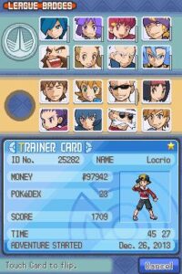 647208 pokemon heartgold version nintendo ds screenshot gym leaders