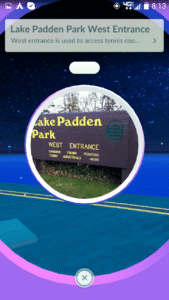 850840 pokemon go android screenshot visiting a pokestop near my