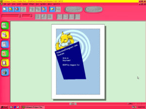 Greeting Card Party Invite Inside Card