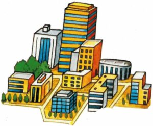 Saffron City  Silph Co. map