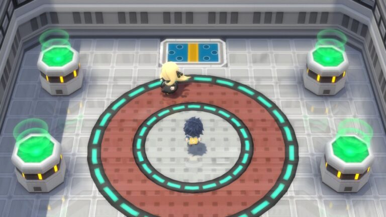 The Champion’s room, where Cynthia waits.
