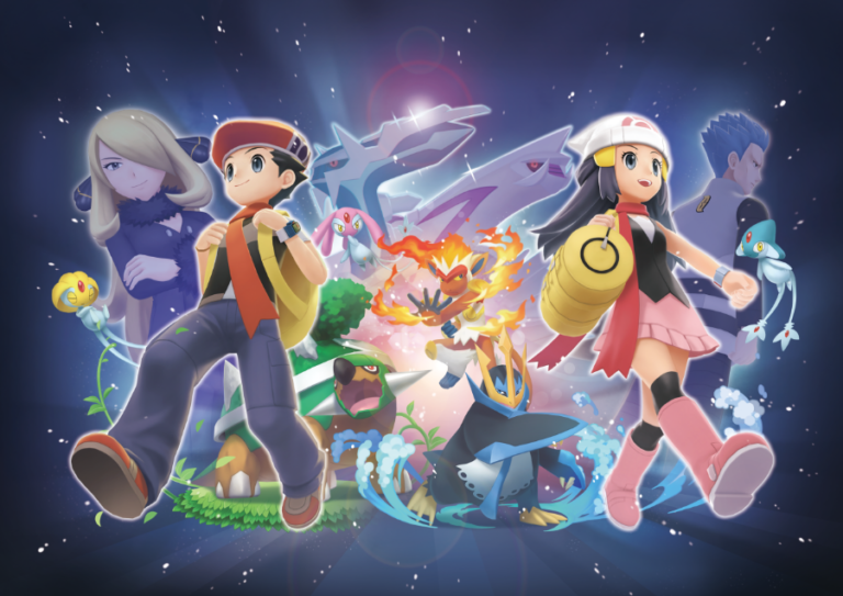 Brilliant Diamond and Shining Pearl key art