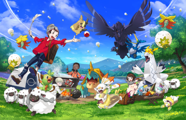 Pokémon Camp in Pokémon Sword and Shield