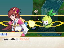 Linking with a wild Pokémon