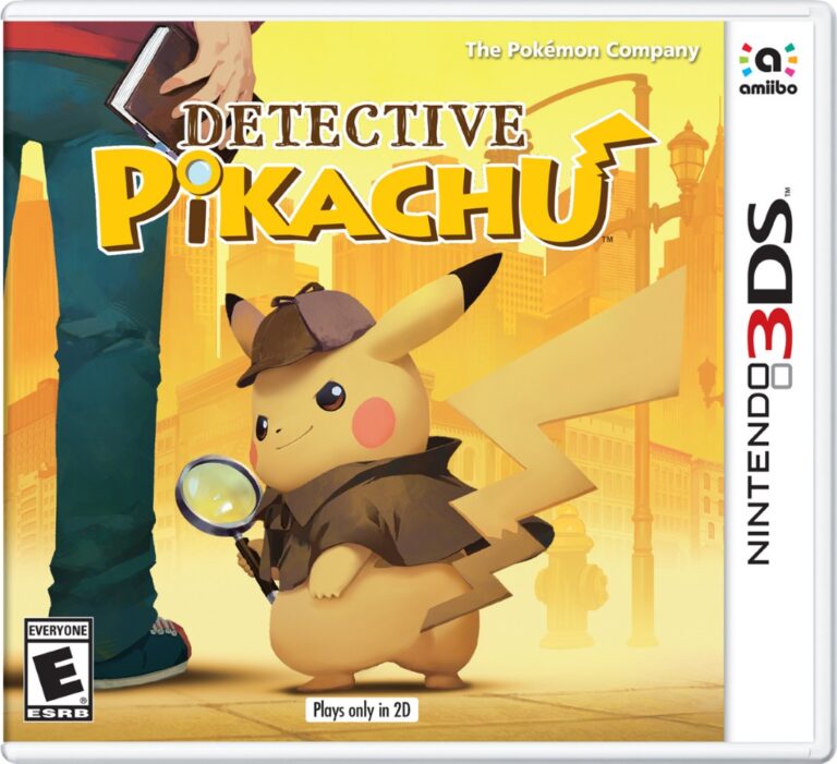 Detective Pikachu box art (North America)