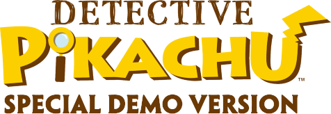 Detective Pikachu Special Demo Version logo