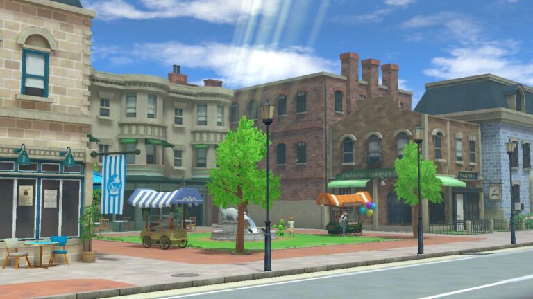 Fountain Plaza in Ryme City