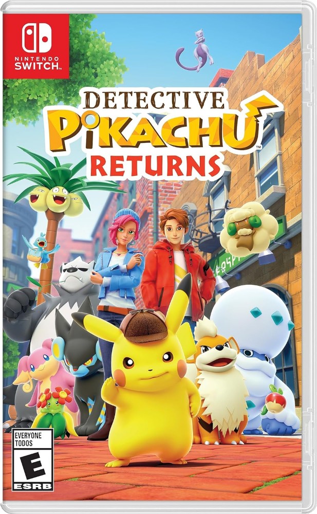 Detective Pikachu Returns North American box art