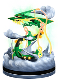 UX Mega Rayquaza figure
