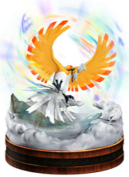 EX Shiny Ho-Oh figure